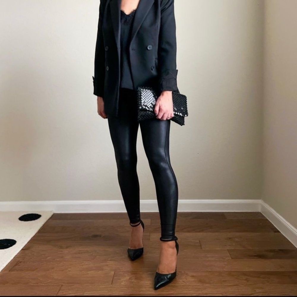 Leather Look Leggings